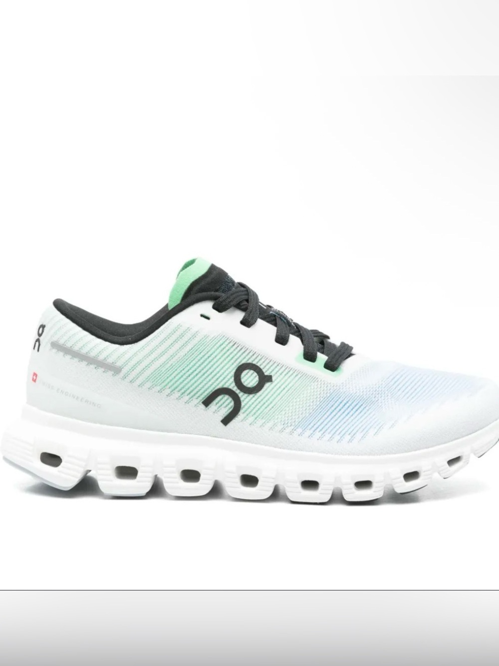 On Cloud 6 Push Men's Running Shoe 10.5 blue and green